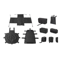 For Jeep Wrangler CJ YJ TJ JK JL JT & Unlimited 10PCS Multi-functional Front Seat Cushion Cover Storage Bag RT-TCZ