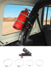 For Jeep Wrangler CJ YJ TJ JK JL Quick Release Fire Extinguisher Mount - Aluminum Adjustable UTV Roll Bar Fire Extinguisher Holder Mounting Bracket RT-TCZ