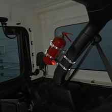 For Jeep Wrangler CJ YJ TJ JK JL Quick Release Fire Extinguisher Mount - Aluminum Adjustable UTV Roll Bar Fire Extinguisher Holder Mounting Bracket RT-TCZ