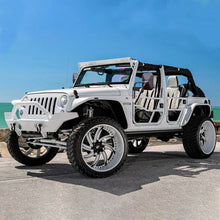 For Jeep Wrangler CJ YJ TJ JK JL & JT Side Mirrors Square Doorless Rear View Quick Release Mirrors Textured Black RT-TCZ