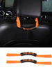 For Jeep Wrangler CJ YJ TJ JL JK JT Rear Seat Headrest Grab Handle Set RT-TCZ