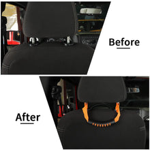 For Jeep Wrangler CJ YJ TJ JL JK JT Rear Seat Headrest Grab Handle Set RT-TCZ