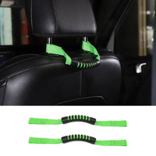 For Jeep Wrangler CJ YJ TJ JL JK JT Rear Seat Headrest Grab Handle Set RT-TCZ