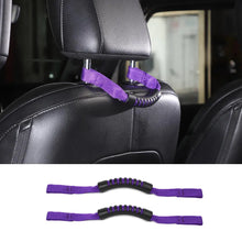 For Jeep Wrangler CJ YJ TJ JL JK JT Rear Seat Headrest Grab Handle Set RT-TCZ