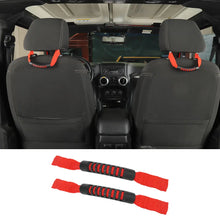 For Jeep Wrangler CJ YJ TJ JL JK JT Rear Seat Headrest Grab Handle Set RT-TCZ
