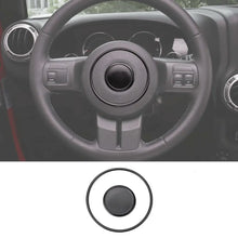 For Jeep Wrangler JK 07-18/Grand Cherokee 11-13 /Patriot 11-16 2X Steering Wheel Central Ring Trim RT-TCZ