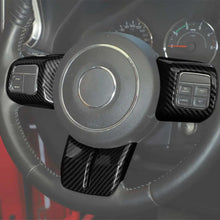 For Jeep Wrangler JK 11-17 & Patriot Compass11-16 & Grand Cherokee11-13 Steering Wheel Covers Panel Trim RT-TCZ