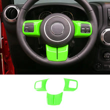 For Jeep Wrangler JK 11-17 & Patriot Compass11-16 & Grand Cherokee11-13 Steering Wheel Covers Panel Trim RT-TCZ