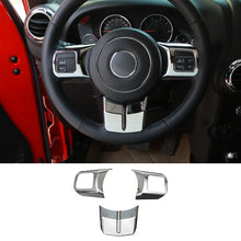 For Jeep Wrangler JK 11-17 & Patriot Compass11-16 & Grand Cherokee11-13 Steering Wheel Covers Panel Trim RT-TCZ