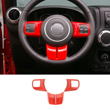 For Jeep Wrangler JK 11-17 & Patriot Compass11-16 & Grand Cherokee11-13 Steering Wheel Covers Panel Trim RT-TCZ