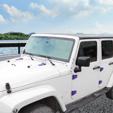 For Jeep Wrangler JK 2007-2018 4-Dr Door/Hood/Tailgate Hinge Trim Cover Set 12 PCS RT-TCZ