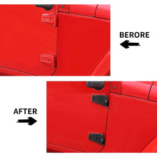 For Jeep Wrangler JK 2007-2018 US Flag Inner &Outler Car Door Hinge Trim Original Accessories 2/4-Door RT-TCZ