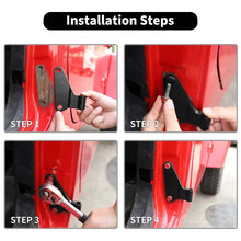 For Jeep Wrangler JK 2007-2018 US Flag Inner &Outler Car Door Hinge Trim Original Accessories 2/4-Door RT-TCZ