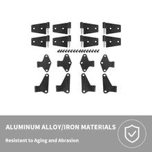 For Jeep Wrangler JK 2007-2018 US Flag Inner &Outler Car Door Hinge Trim Original Accessories 2/4-Door RT-TCZ