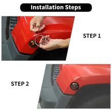 For Jeep Wrangler JK 2007-2018 Wheel Eyebrow Light Lamp Trim Guards RT-TCZ