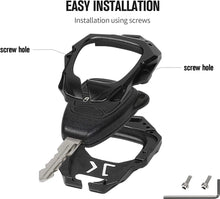 For Jeep Wrangler JK JKU 07-2018/Compass 08-16 / Patriot 11-16 Key Fob Cover Case Shell Protection Aluminum Alloy RT-TCZ