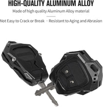 For Jeep Wrangler JK JKU 07-2018/Compass 08-16 / Patriot 11-16 Key Fob Cover Case Shell Protection Aluminum Alloy RT-TCZ