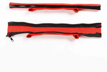 For Jeep Wrangler JK JKU  Door Limiting Straps Swing Door Check Limiter with Wire Protecting Harness, Red RT-TCZ