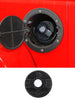 For Jeep Wrangler JK JKU JL JLU Fuel Tank Cap Cover Door Gas Filler Trim RT-TCZ