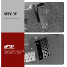 For Jeep Wrangler JK JKU JL JLU JT Gas Pedal Extender Cover Short Driver Metal Accelerator Pad Heighten Adjustable RT-TCZ