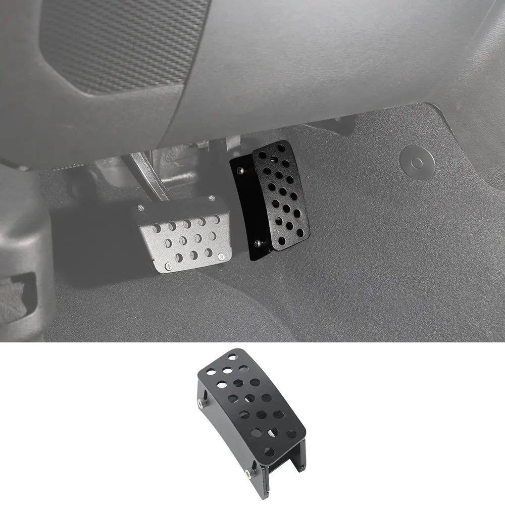gas pedal extender Jeep Wrangler JK/JKU/JL/JLU/Gladiator JT Gas Pedal Extender – Adjustable  Metal– RT-TCZ