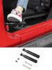 For Jeep Wrangler JK JKU JL JLU JT TJ Foot Pegs Rests Pedal Foot Rest Kick Panel Made of Solid Steel 1 Pair RT-TCZ