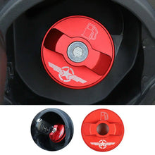 For Jeep Wrangler JK JKU JL JLU Red Fuel Filler Cover Gas Tank Cap Aluminum RT-TCZ