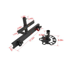 For Jeep Wrangler JK JKU Multi-function Spare Tire Flag Pole License Plate holder Mount RT-TCZ