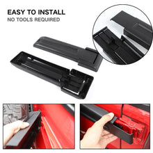 For Jeep Wrangler JK JKU Tailgate Hinge Cover Spare Tire Rear Original Style Door Hinge Liftgate Trim RT-TCZ