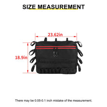 For Jeep Wrangler JK JL 2-Door Version Interior Rear Trunk Anti-roll Bag organizer Storage Bag RT-TCZ