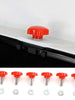 For Jeep Wrangler JK JL 4-Door  6x Hardtop Quick Removal Bolts Thumb Screws RT-TCZ