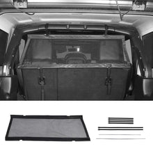 For Jeep Wrangler JK JL 4-Door Version Interior Rear Cargo Trunk Seat Back Isolation Cover Shield Accessories RT-TCZ