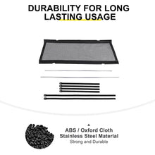 For Jeep Wrangler JK JL 4-Door Version Interior Rear Cargo Trunk Seat Back Isolation Cover Shield Accessories RT-TCZ