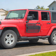 For Jeep Wrangler JK JL Exterior Front Door Exterior Molle Panel Storage Rack System Accessories (4 pcs) RT-TCZ
