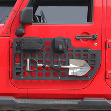 For Jeep Wrangler JK JL Exterior Front Door Exterior Molle Panel Storage Rack System Accessories (4 pcs) RT-TCZ