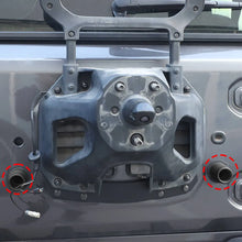 For Jeep Wrangler JK JL Exterior Rear Tailgate Spare Tire Mount Bumper Sleeve Molded RT-TCZ