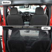 For Jeep Wrangler JK JL Gladiator JT Rear Seat Divider Net Mesh Cargo Net Dog Car Barrier RT-TCZ