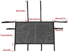 For Jeep Wrangler JK JL Gladiator JT Rear Seat Divider Net Mesh Cargo Net Dog Car Barrier RT-TCZ