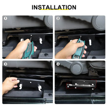 For Jeep Wrangler JK JL Interior Multifunctional Flashlight Safety Hammer Bracket Accessories RT-TCZ