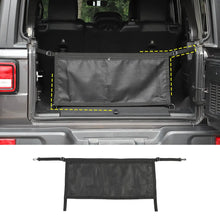 For Jeep Wrangler JK JL Interior Rear Trunk Cargo Shielded Isolation Net Cover RT-TCZ