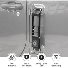 For Jeep Wrangler JK JL JT Door Hinge Step Foot Peg Metal Foldable Foot Pedal Car Accessories RT-TCZ