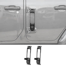 For Jeep Wrangler JK JL JT Door Hinge Step Foot Peg Metal Foldable Foot Pedal Car Accessories RT-TCZ