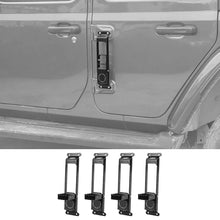 For Jeep Wrangler JK JL JT Door Hinge Step Foot Peg Metal Foldable Foot Pedal Car Accessories RT-TCZ