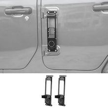 For Jeep Wrangler JK JL JT Door Hinge Step Foot Peg Metal Foldable Foot Pedal Car Accessories RT-TCZ