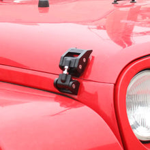 For Jeep Wrangler JK JL JT Exterior Engine Hood Buckle Anti-Theft Cover Trim (2 pcs) RT-TCZ