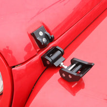 For Jeep Wrangler JK JL JT Exterior Engine Hood Buckle Anti-Theft Cover Trim (2 pcs) RT-TCZ