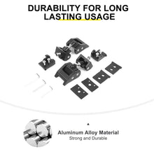 For Jeep Wrangler JK JL JT Exterior Engine Hood Buckle Anti-Theft Cover Trim (2 pcs) RT-TCZ