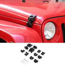 For Jeep Wrangler JK JL JT Exterior Engine Hood Latch Catch Buckle Lock (2 pcs) RT-TCZ