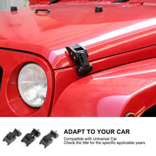 For Jeep Wrangler JK JL JT Exterior Engine Hood Latch Catch Buckle Lock (2 pcs) RT-TCZ