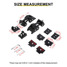 For Jeep Wrangler JK JL JT Exterior Engine Hood Latch Catch Buckle Lock (2 pcs) RT-TCZ